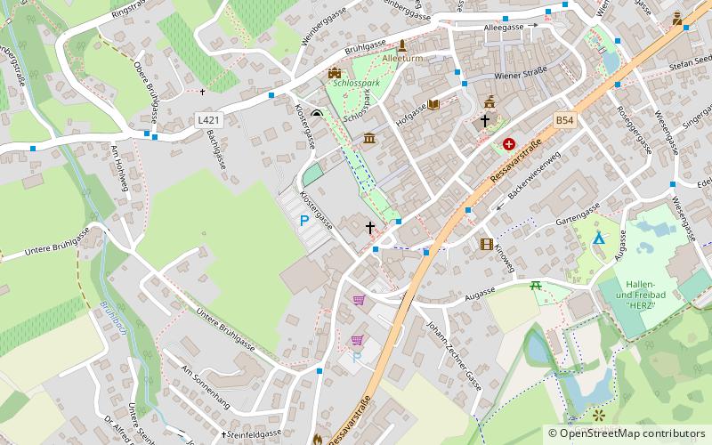 Kapuzinerkloster Hartberg location map