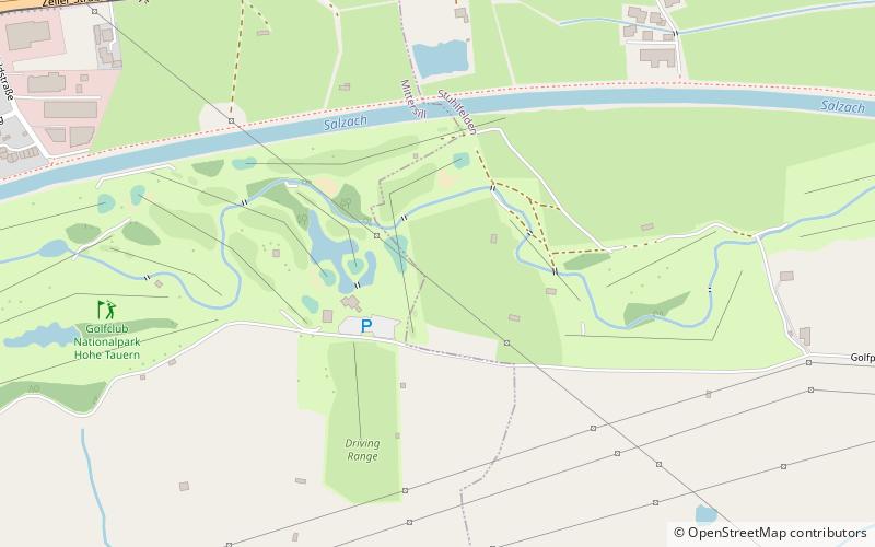 Golfclub Mittersill-Stuhlfelden location map