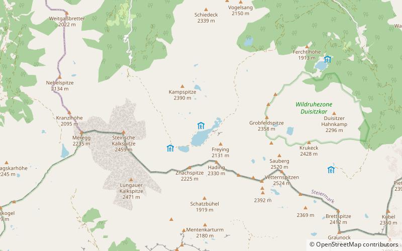 Ignaz-Mattis-Hütte location map