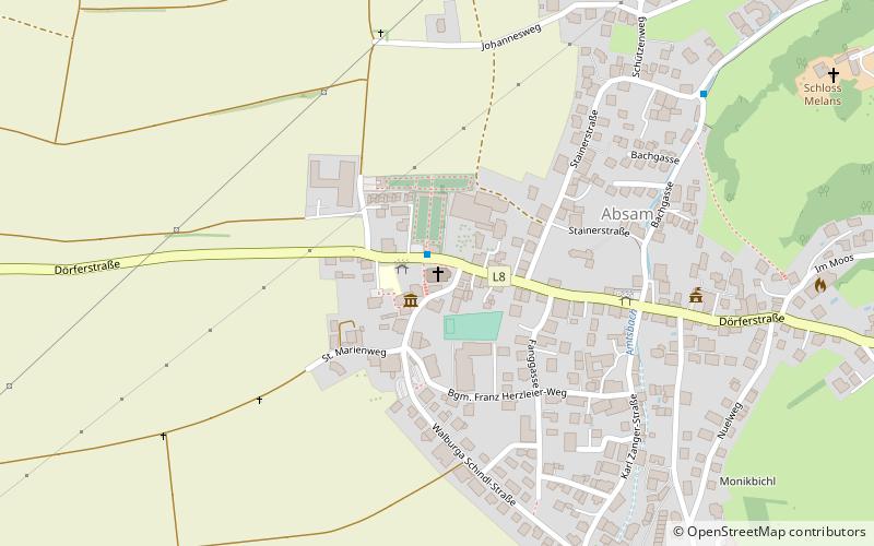 Basilika Absam location map