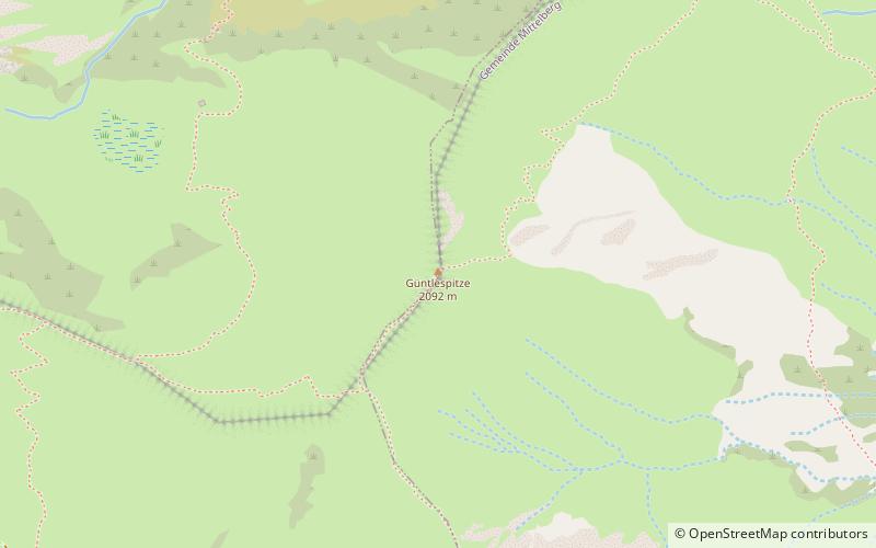 Güntlespitze location map