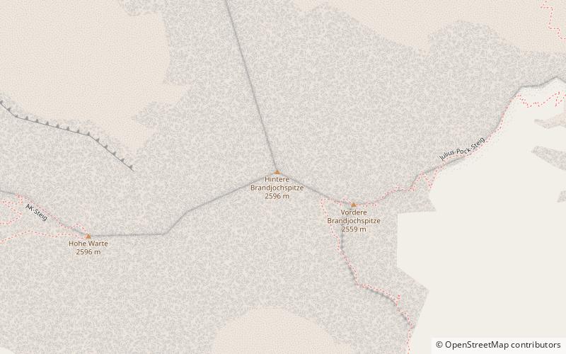 Hintere Brandjochspitze location map