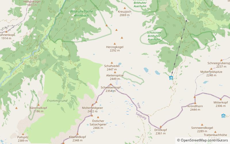 Aleitenspitze location map
