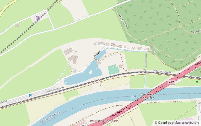 Weißlahnsee location map