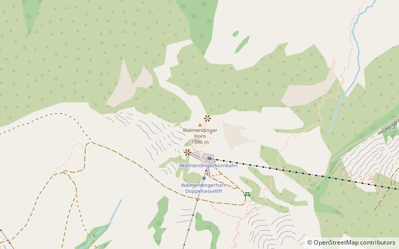 Walmendinger Horn location map
