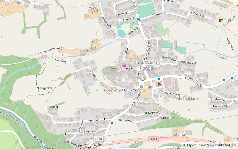 Vereinsheim location map
