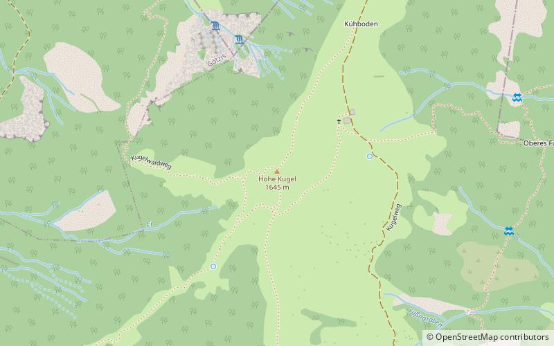 Hohe Kugel location map