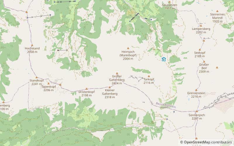 Grosser Galtenberg location map