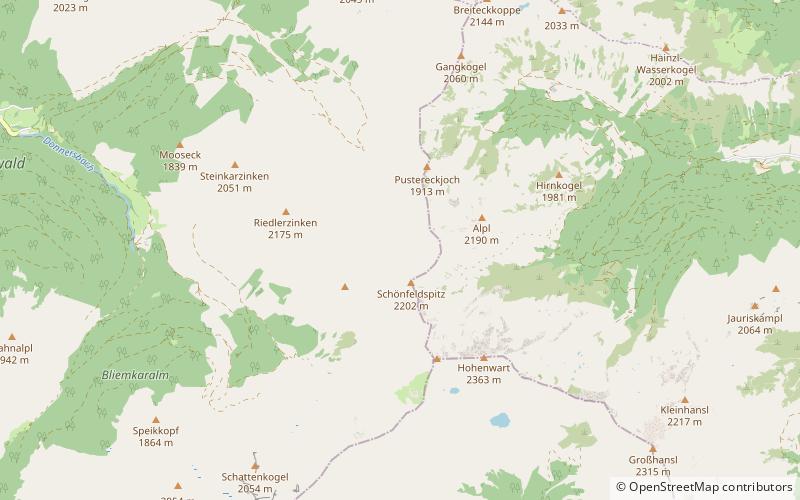 Alpes Bávaros location map