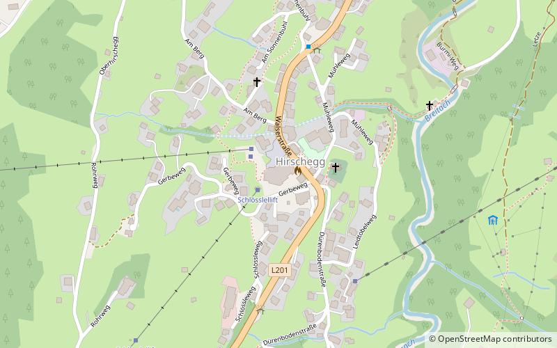 Walserhaus location map