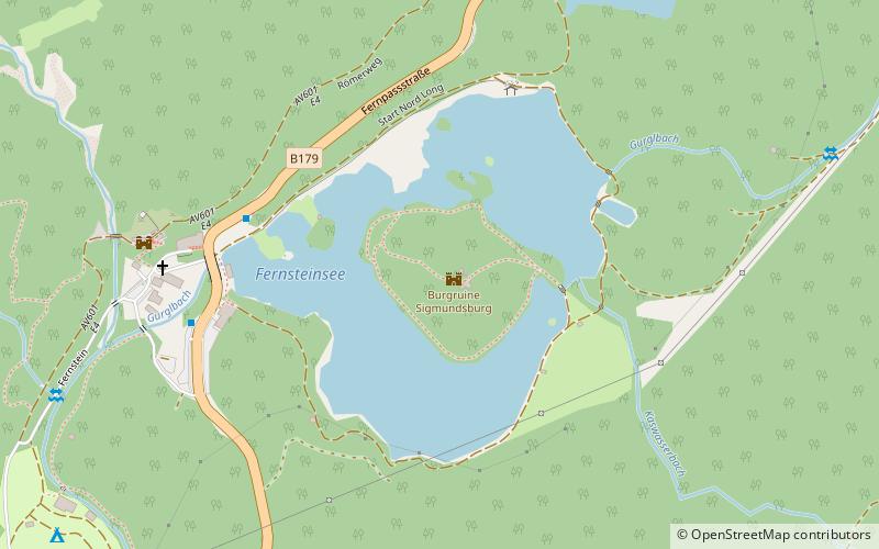 Fernsteinsee location map