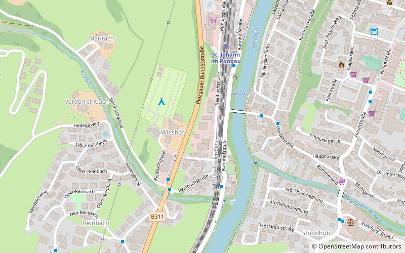 Landeszentrale Maschinenring Salzburg location map