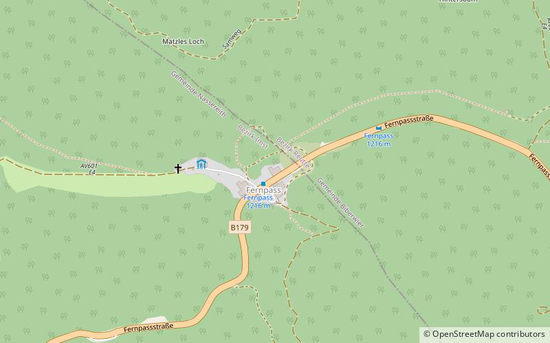 Fernpass location map