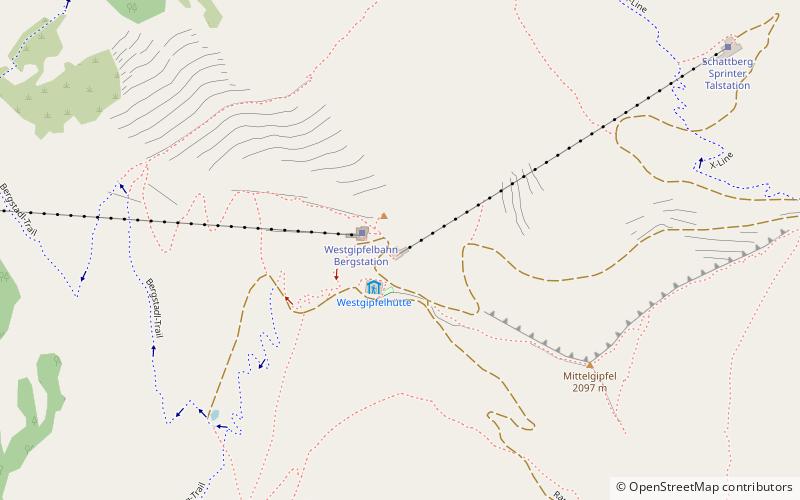 Schattberg location map