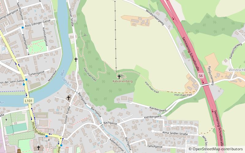 Kalvarienberg location map