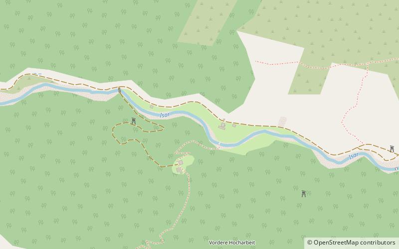 Hinterau valley location map