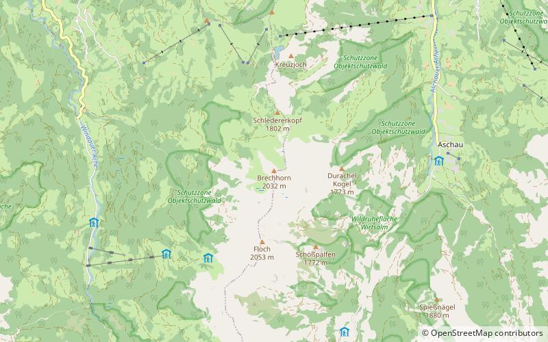 Brechhorn location map