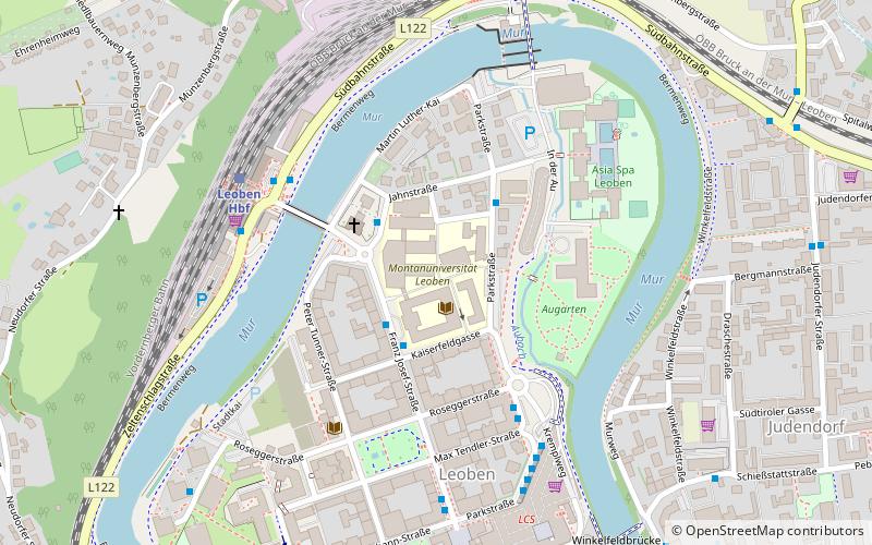 Université de Leoben location map