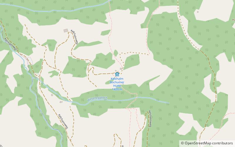 Bochumer Hut location map