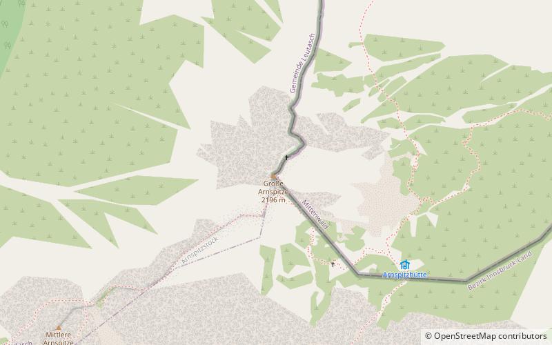 Große Arnspitze location map