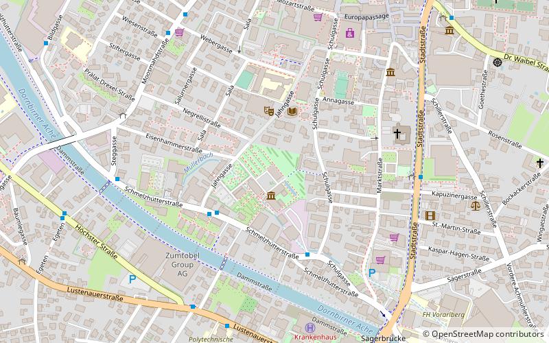 Kunstraum Dornbirn location map