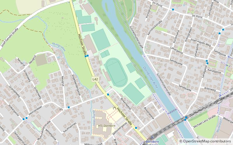 Stadion Birkenwiese location map