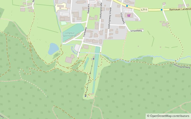 Mattensprunganlage location map