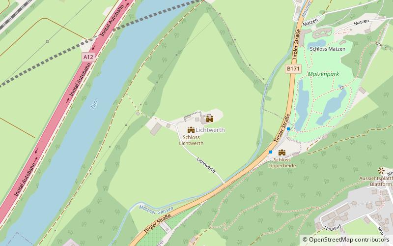 Burg Lichtenwerth location map