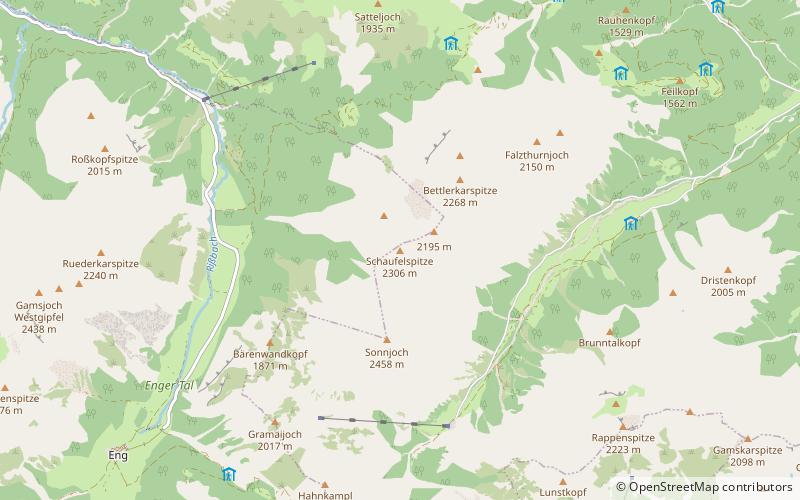 Schaufelspitze location map