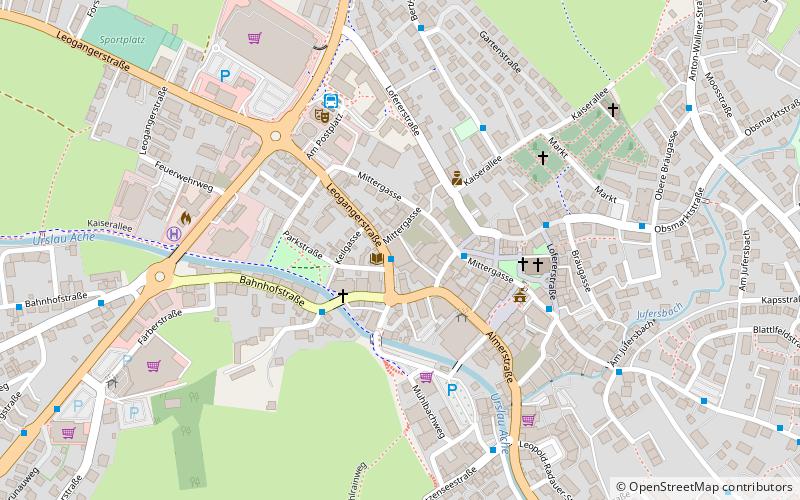 Congress Saalfelden location map