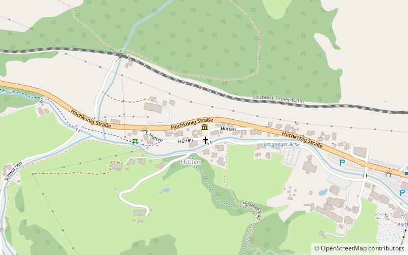 Bergbau- und Gotikmuseum Leogang location map