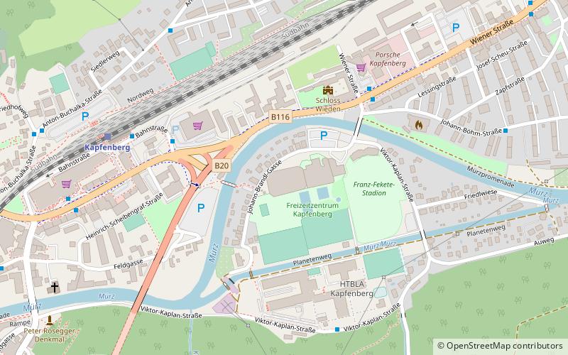 Sportzentrum Kapfenberg location map