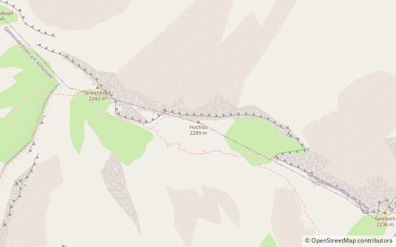 Hochiss location map