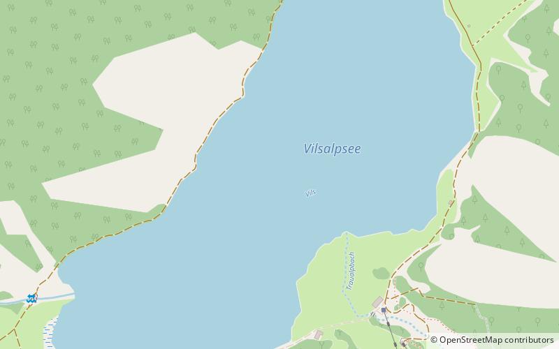 Vilsalpsee location map