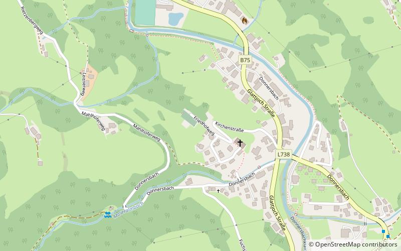Irdning-Donnersbachtal location map