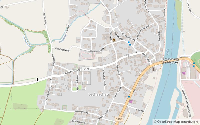 lechaschau reutte location map
