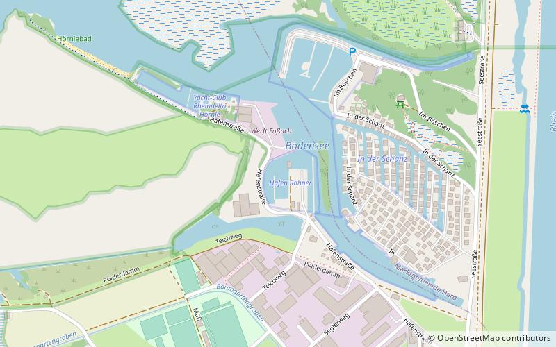 Hafen Rohner location map