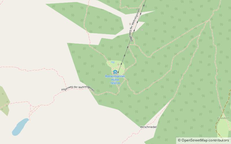 Rottenmanner Hütte location map