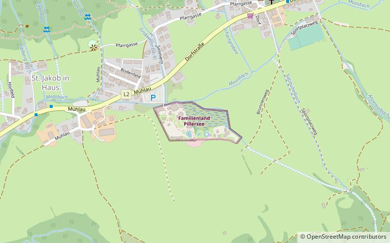 Erlebnispark Familienland Pillersee location map