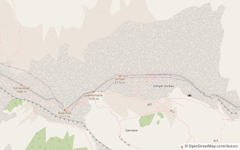 Gimpel location map
