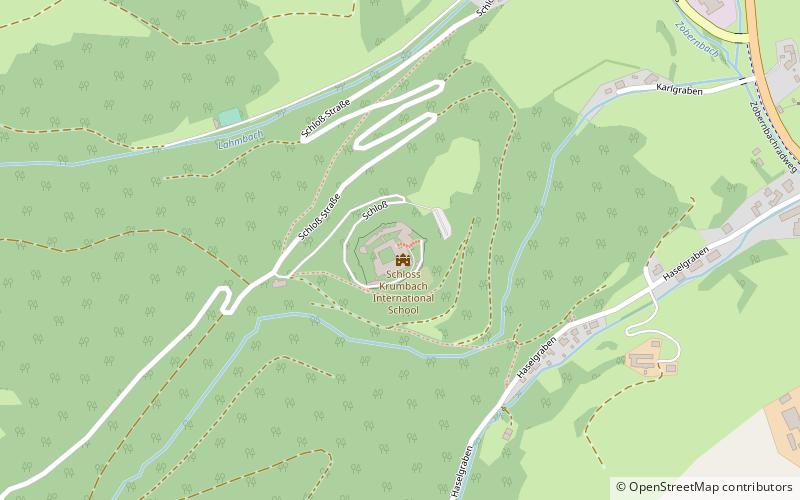 Schloss Krumbach location map