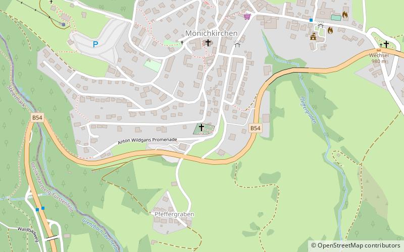 Friedhofskapelle location map
