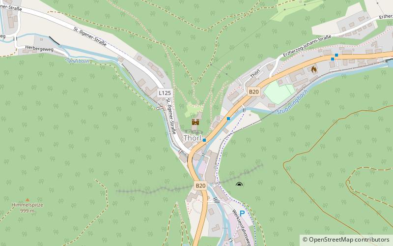 Schachenstein Castle location map
