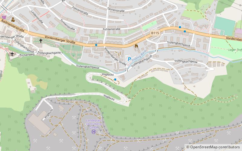 Abenteuer Erzberg location map