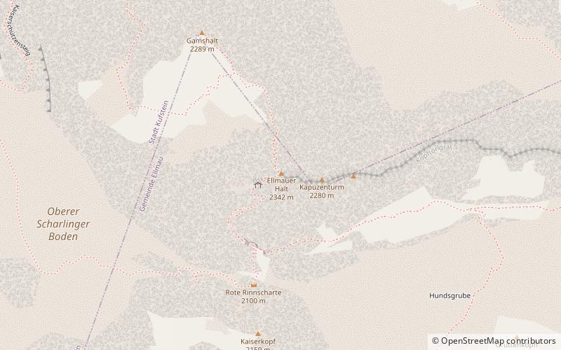 Ellmauer Halt location map