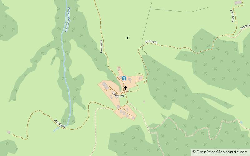 Kaindl Hut location map