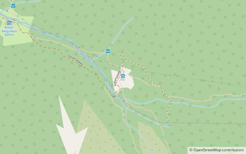 Hans Berger Haus location map