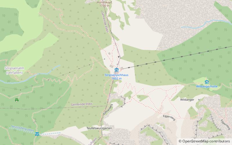 Stripsenjochhaus location map