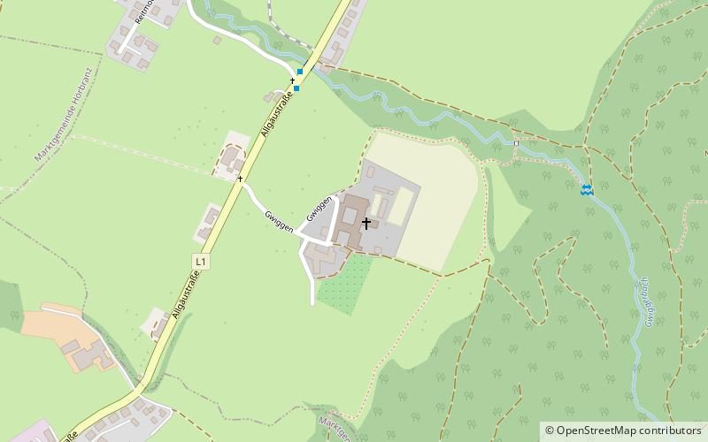Mariastern Abbey location map