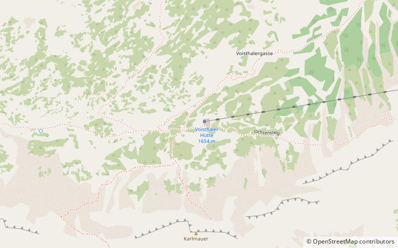 Voisthaler Hütte location map